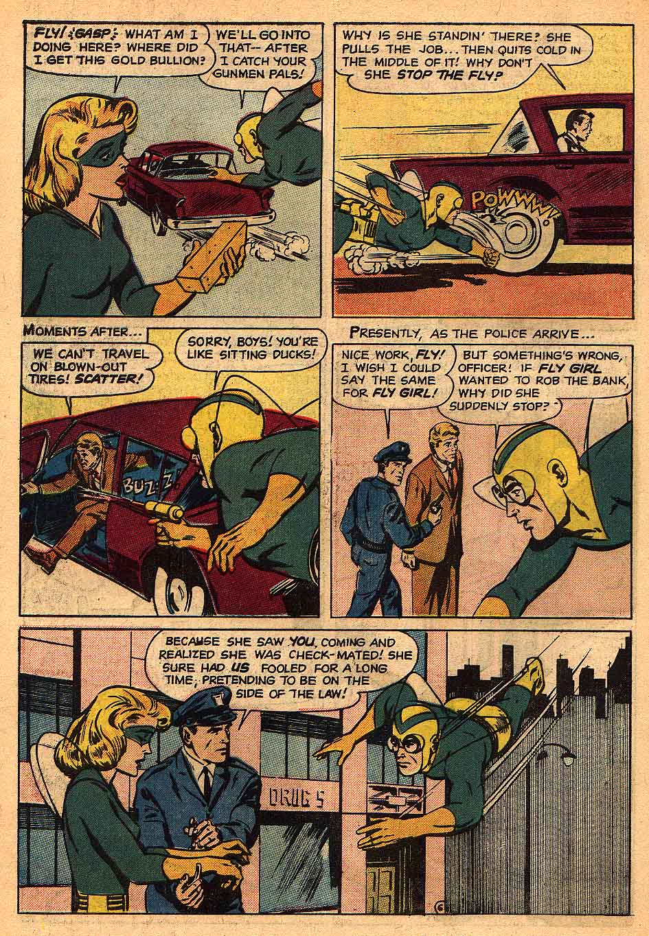 Read online Adventures of the Fly comic -  Issue #25 - 18