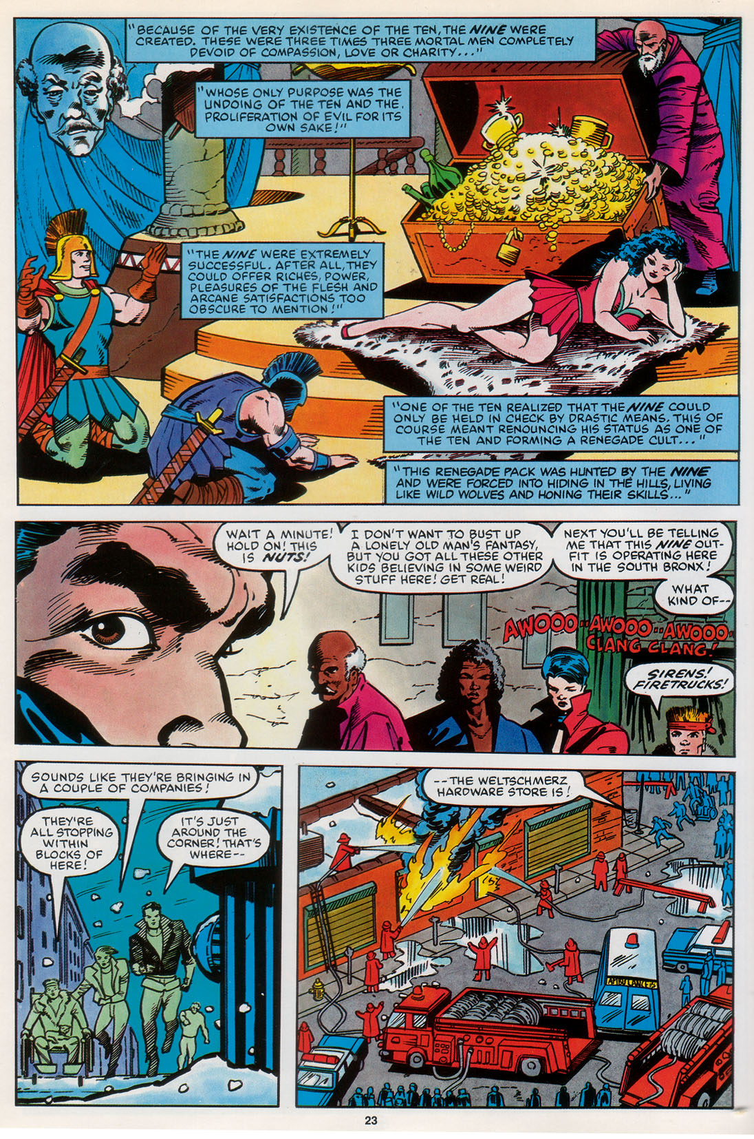 Read online Marvel Graphic Novel comic -  Issue #31 - Wofpack - 28