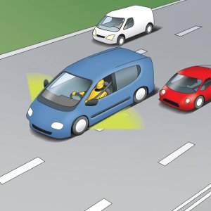 10) LANE CHANGE ASSISTANT (LCA) - avoid blindspots