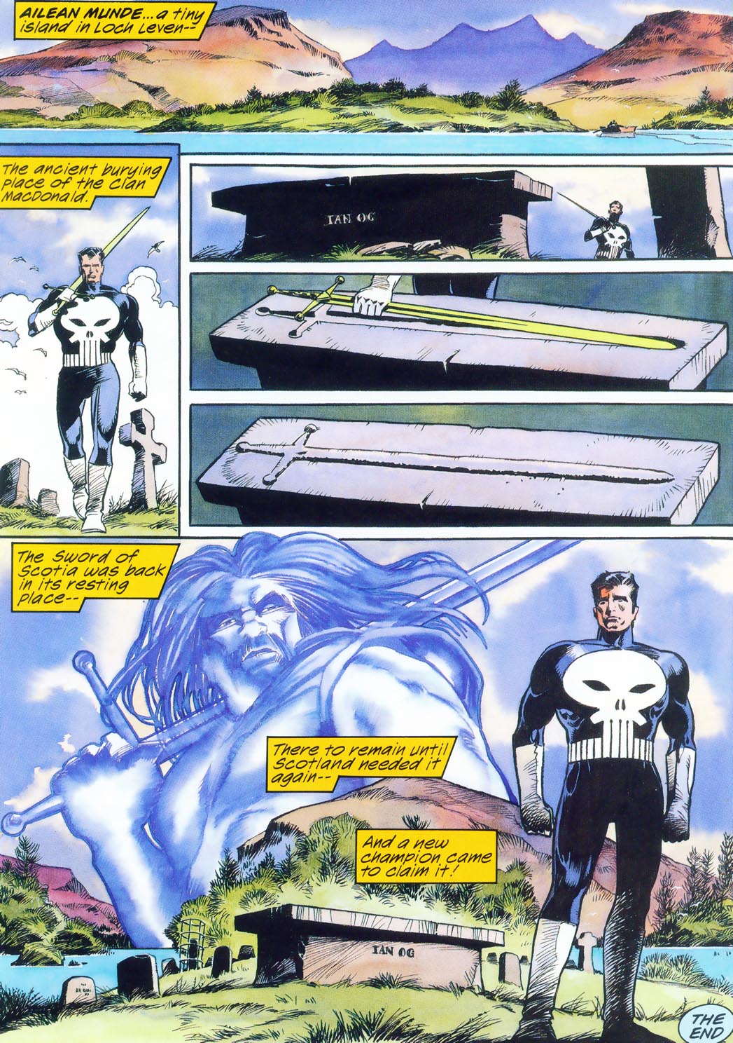 Read online The Punisher Blood on the Moors comic -  Issue # TPB - 68