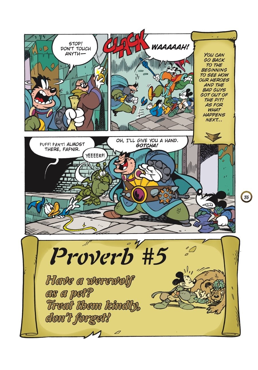 Read online Wizards of Mickey (2020) comic -  Issue # TPB 3 (Part 1) - 37