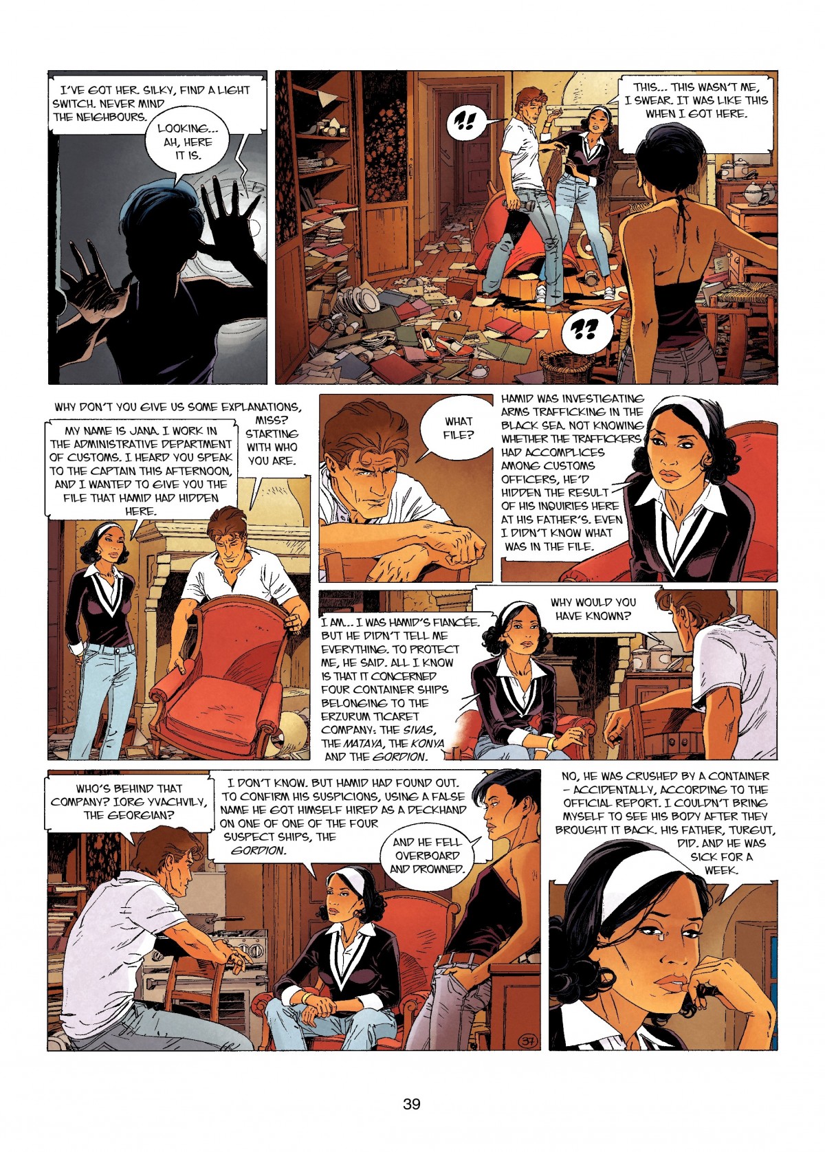Read online Largo Winch comic -  Issue # TPB 13 - 39