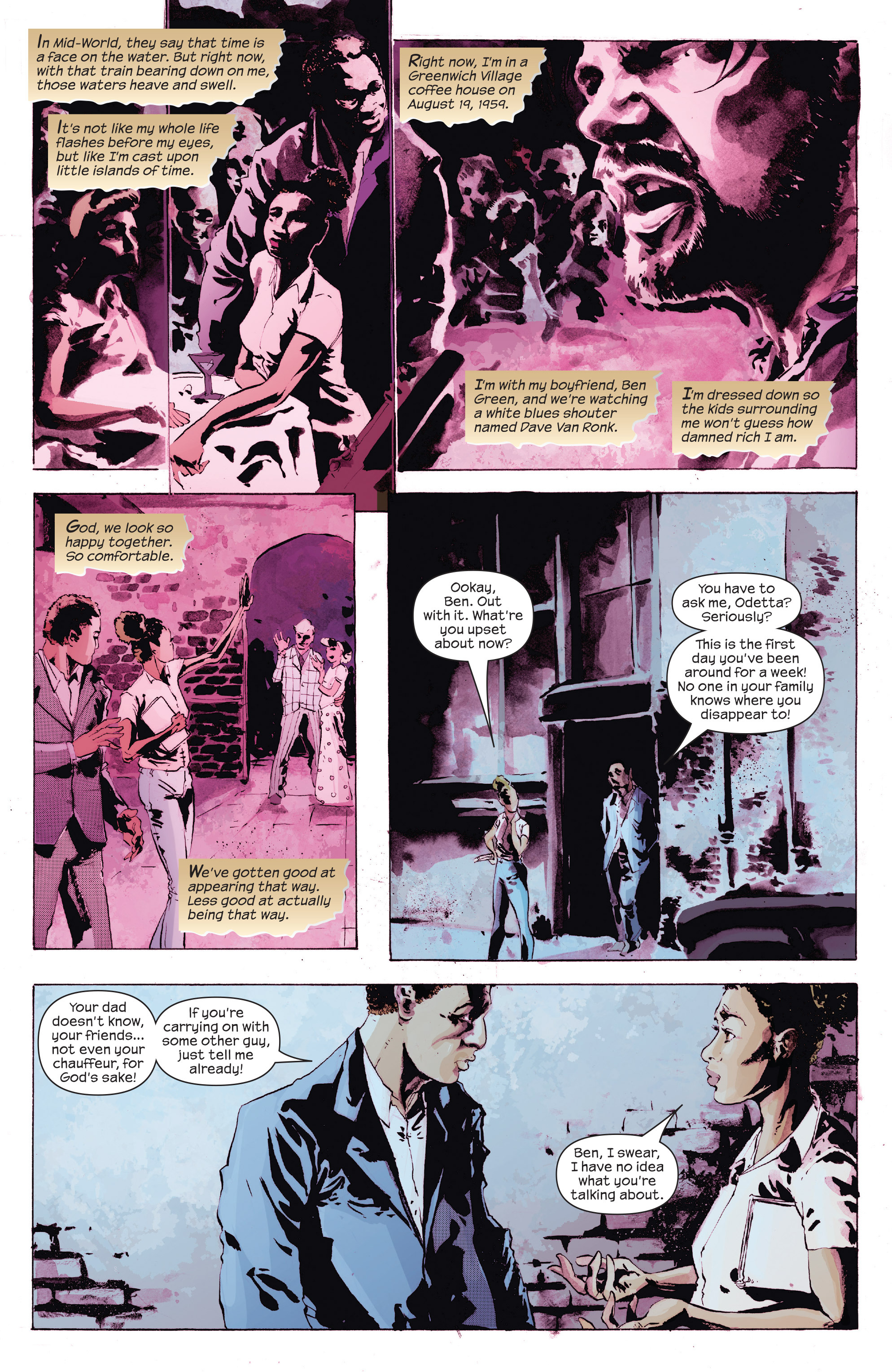 Read online Dark Tower: The Drawing of the Three - Lady of Shadows comic -  Issue #1 - 4