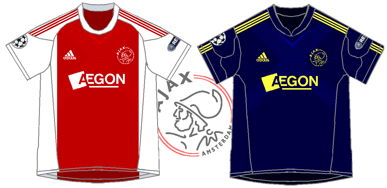 Ajax training shirt 2010-2011 in 152 (kids) - Football 