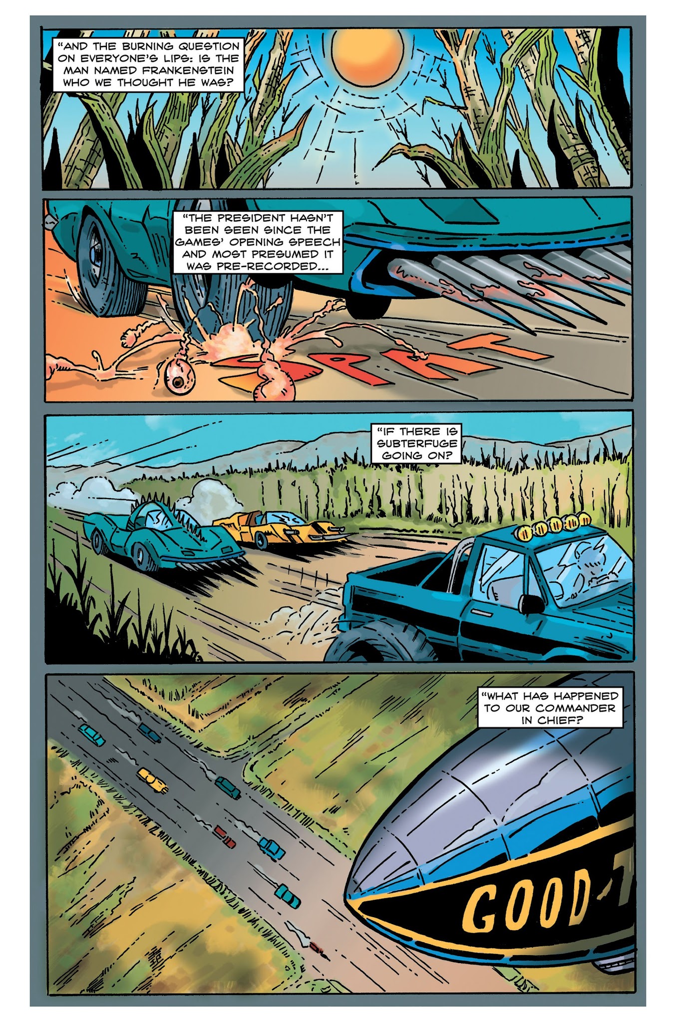 Read online The Final Death Race comic -  Issue #1 - 21