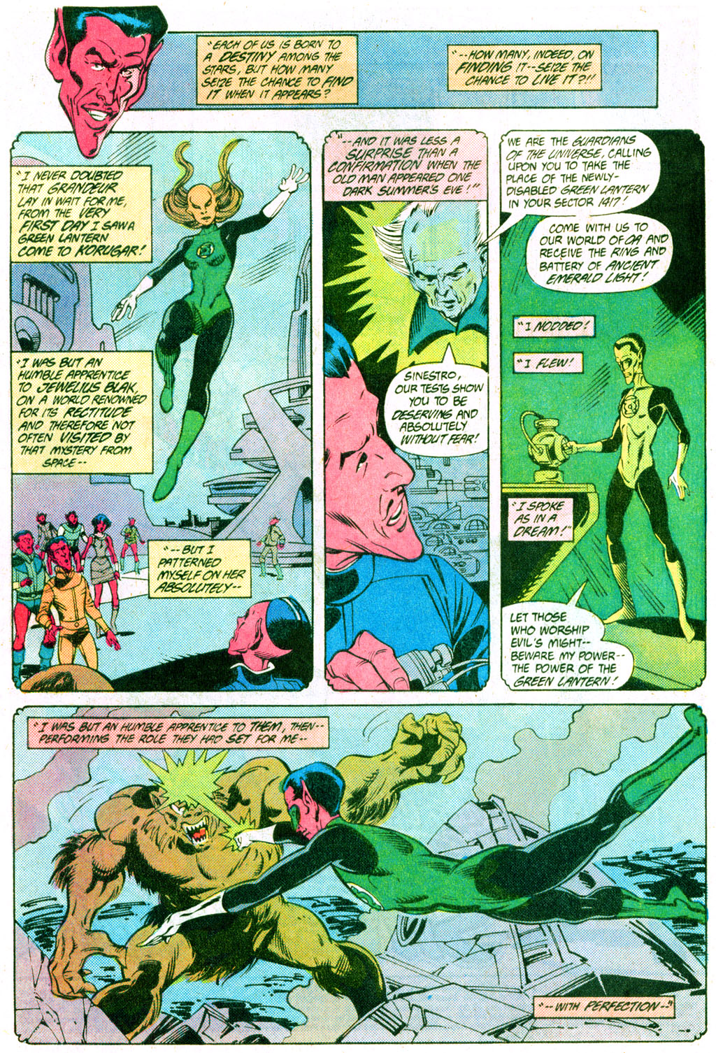 Read online Green Lantern (1960) comic -  Issue #222 - 3