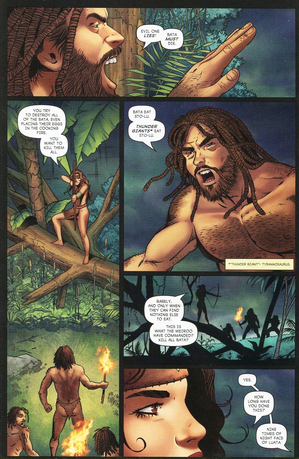 Read online Edgar Rice Burroughs: The Land That Time Forgot: See-Ta the Savage comic -  Issue #2 - 8