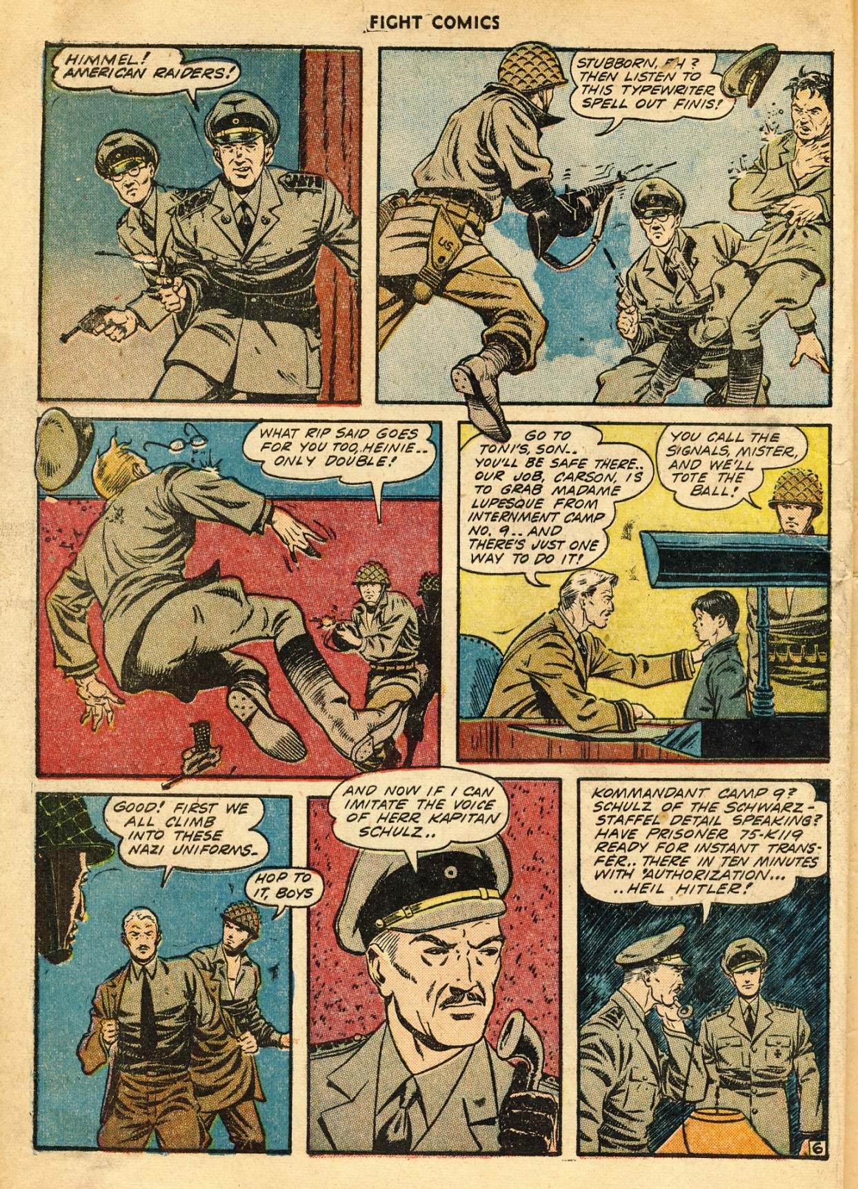 Read online Fight Comics comic -  Issue #30 - 8