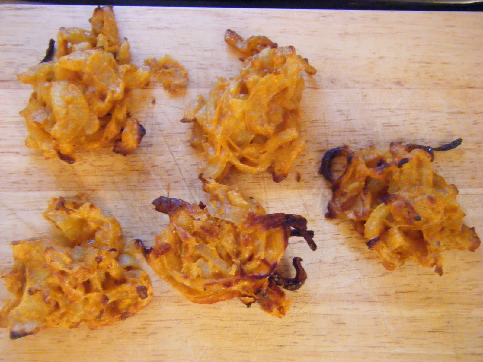 Domestic Sluttery Sluttishly Savoury OvenBaked Onion Bhajis