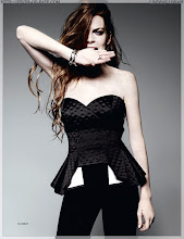 Lindsey Lohan for Elle UK September-09