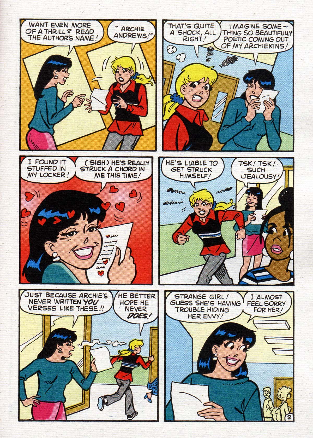 Read online Betty and Veronica Digest Magazine comic -  Issue #143 - 68