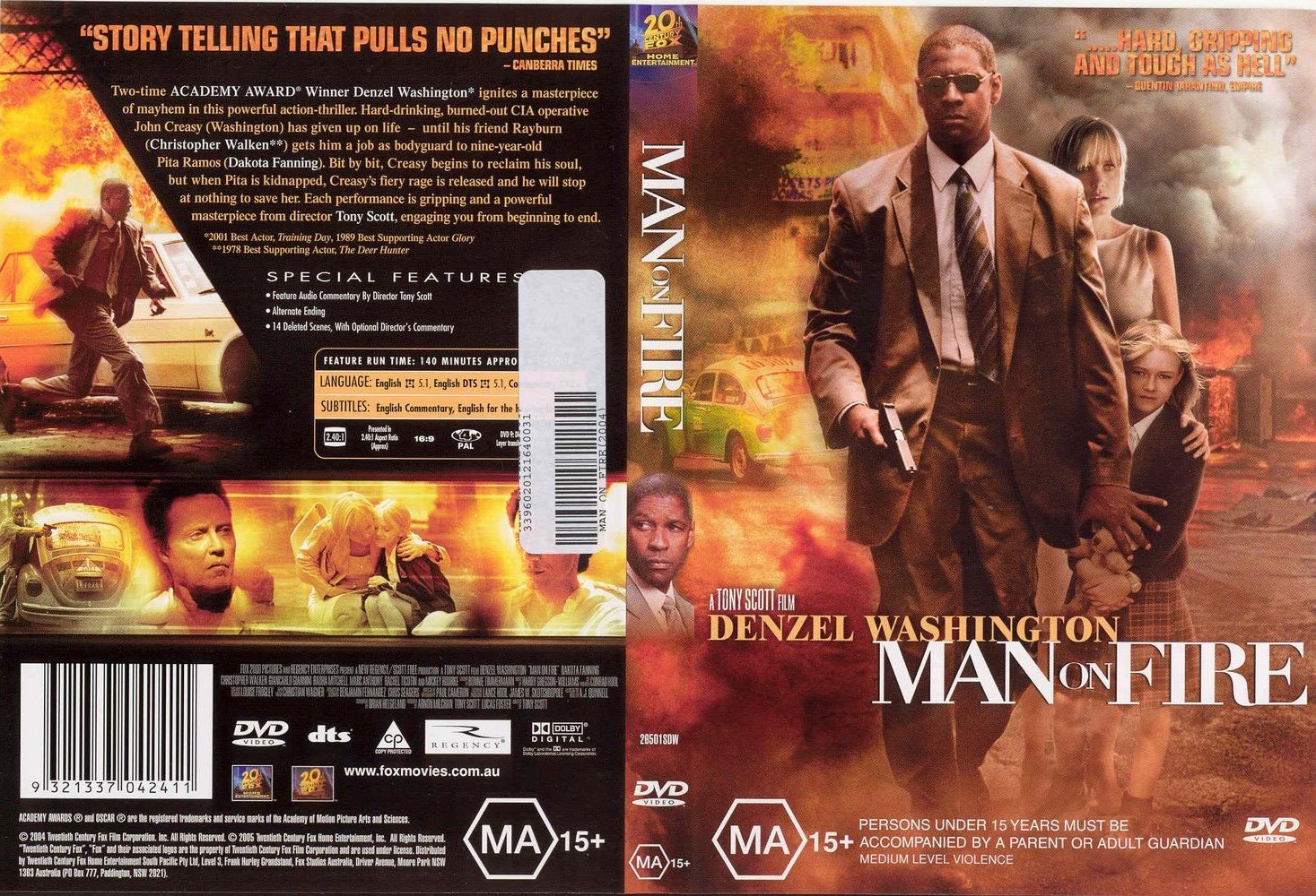 Movies Collection Man on Fire [2004]