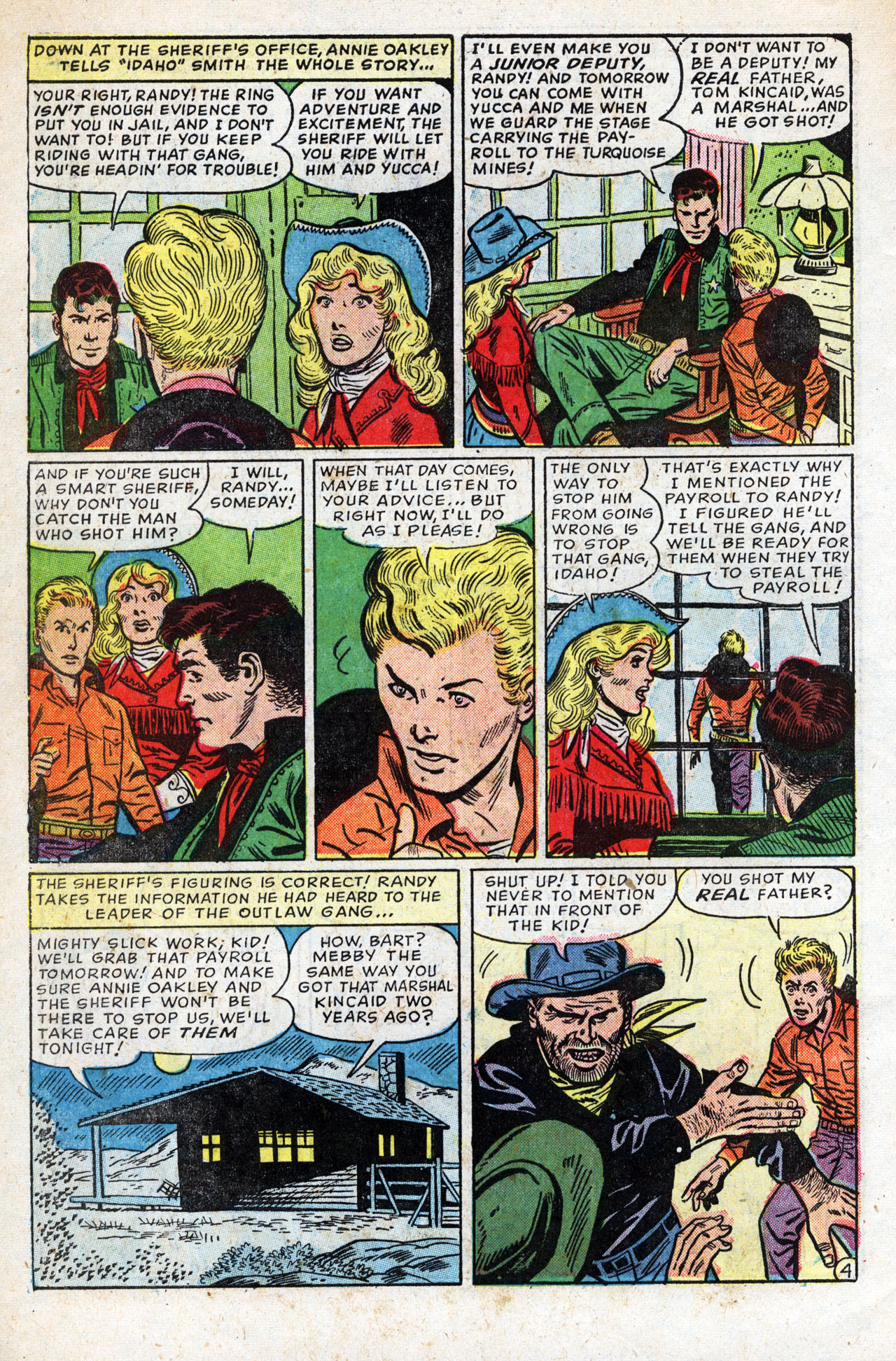 Read online Annie Oakley comic -  Issue #8 - 30