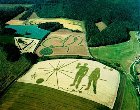 Kia Seen OnCool crop 'art' circles from around the world www.coolpicturegallery.us