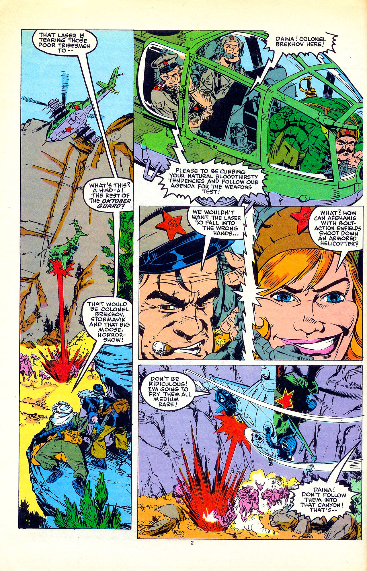Read online G.I. Joe Yearbook comic -  Issue #2 - 4