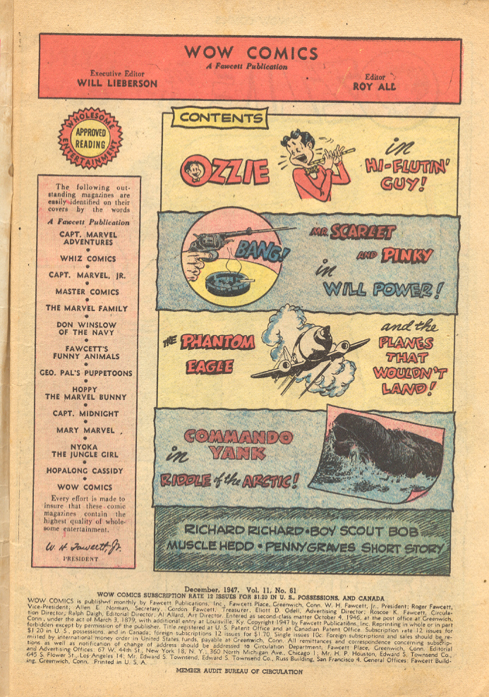 Read online Wow Comics comic -  Issue #61 - 3