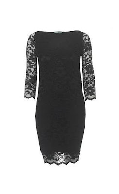 Fashionista 06340: Little Black Lace Dress