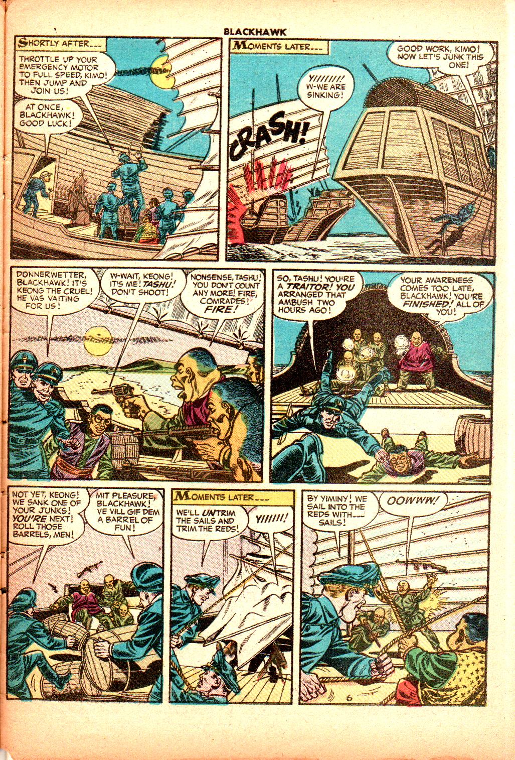 Read online Blackhawk (1957) comic -  Issue #106 - 31
