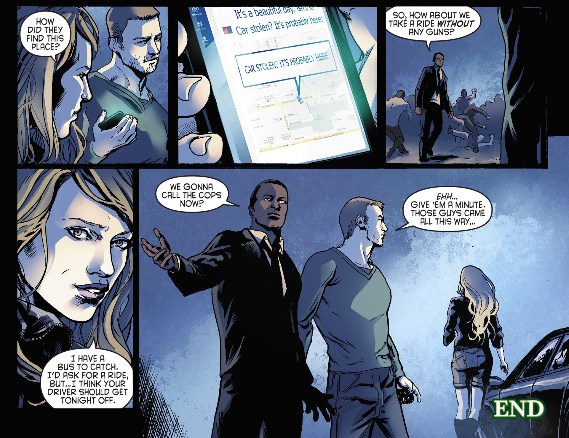 Read online Arrow [II] comic -  Issue #21 - 22
