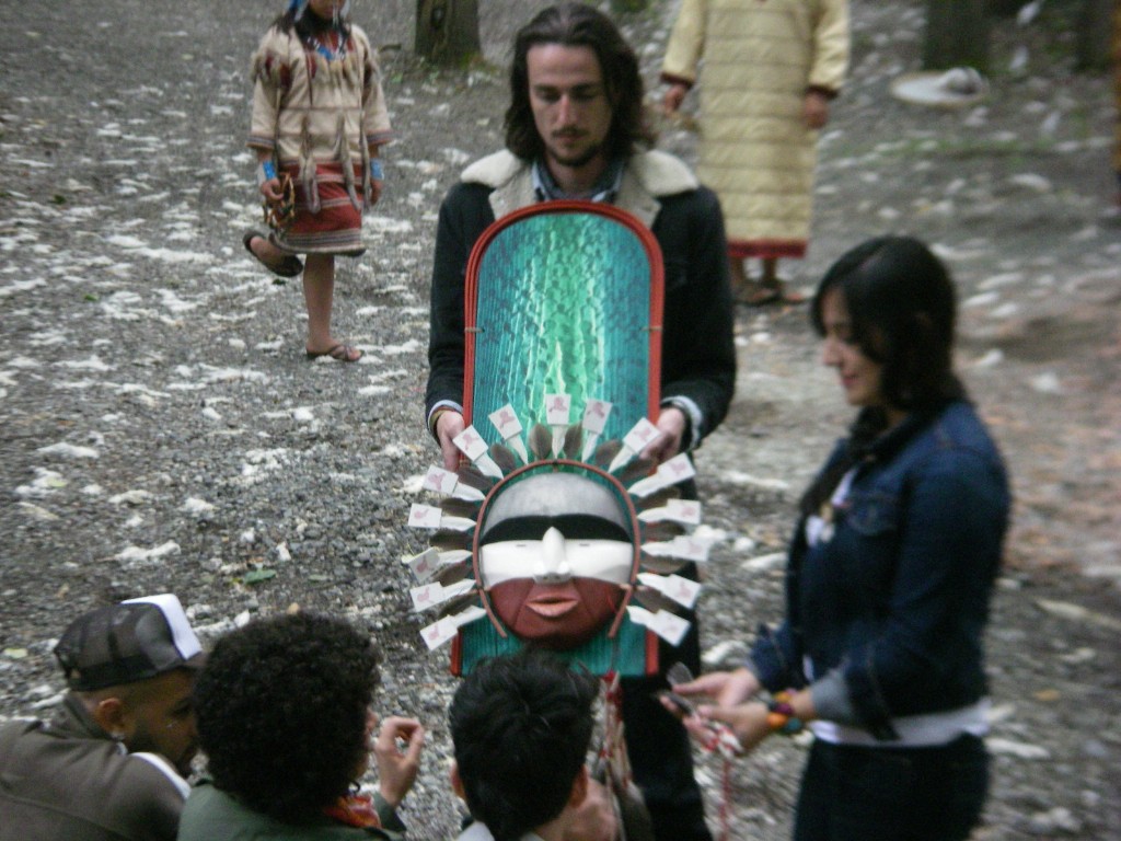 Skinboat Journal Mask Burning Ceremony