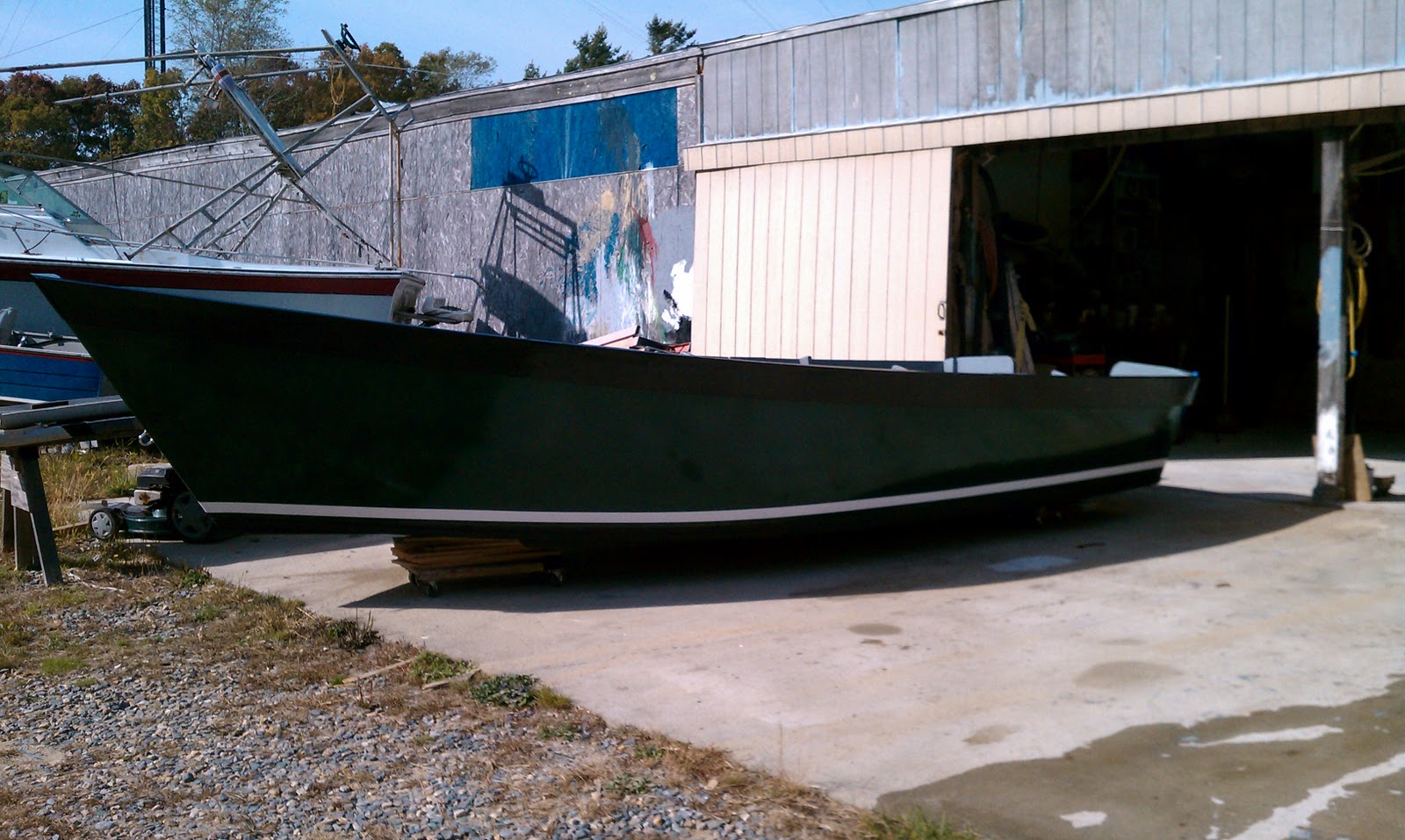 Build a Skiff Finished 22 Ft Skiff
