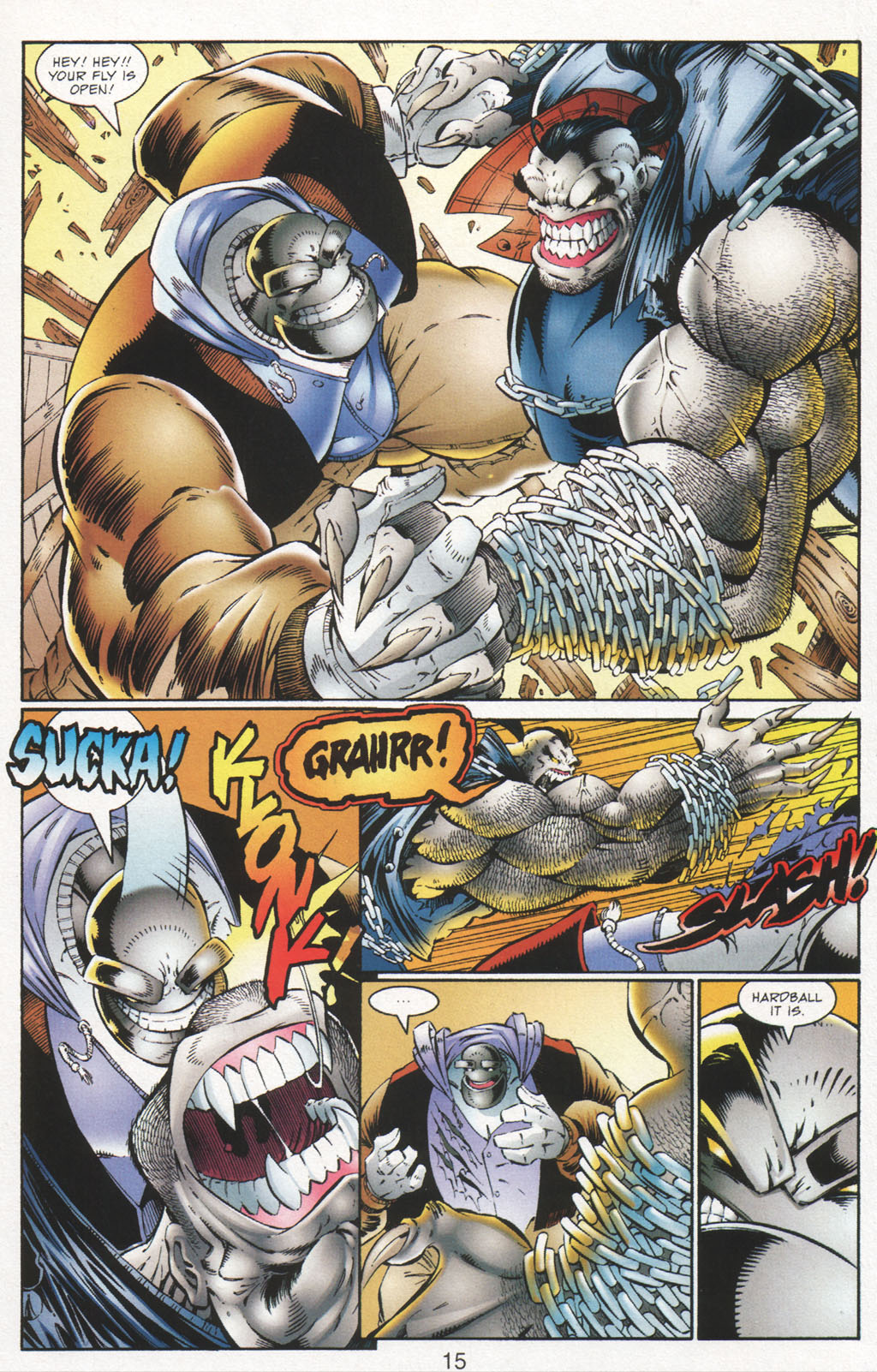 Read online Badrock & Company comic -  Issue #1 - 16