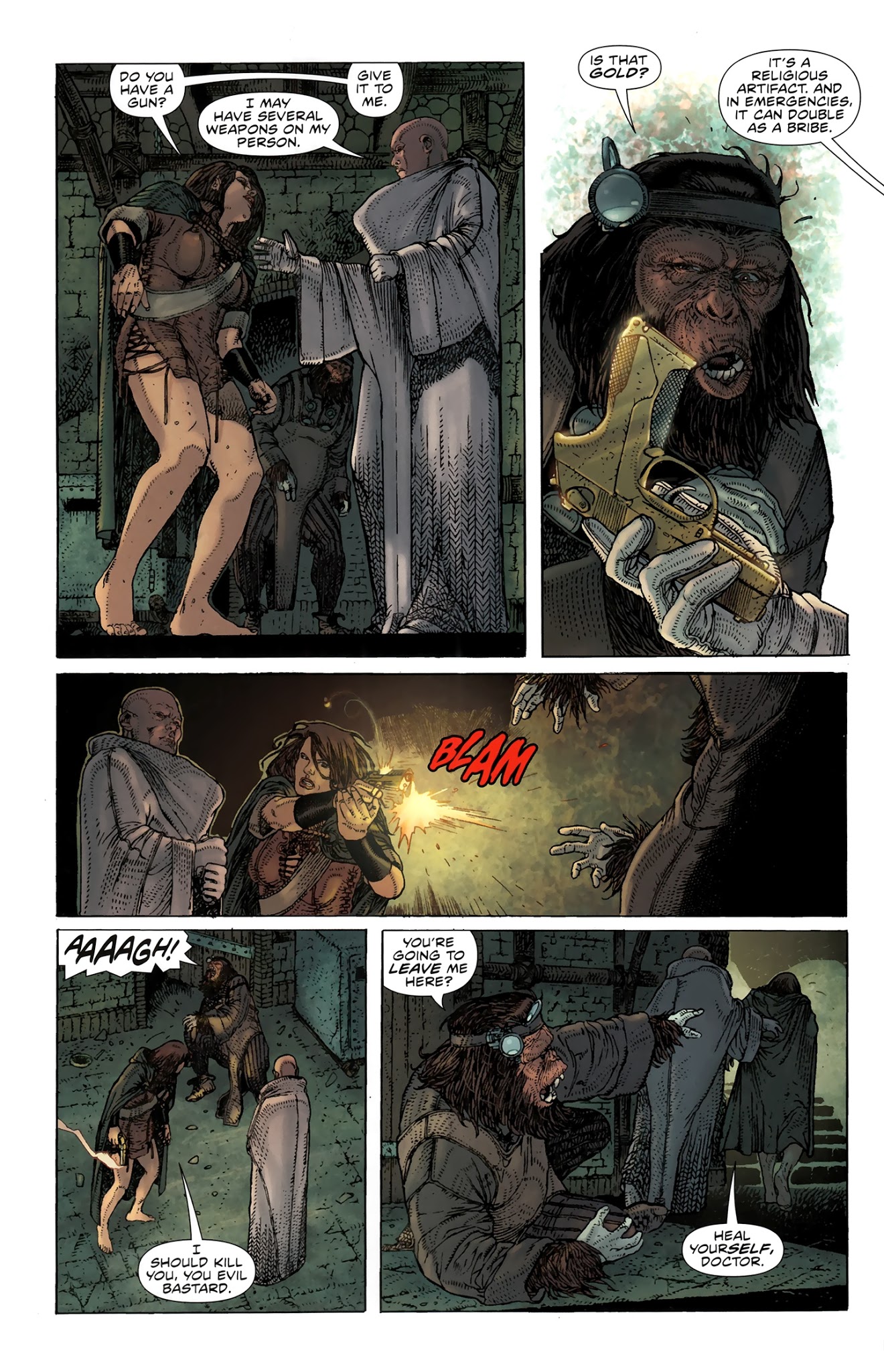 Read online Planet of the Apes (2011) comic -  Issue #12 - 9