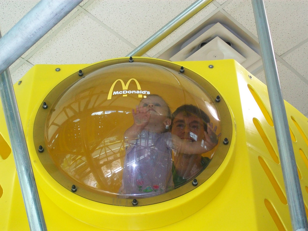 Emilie Marie McDonalds Playhouse!