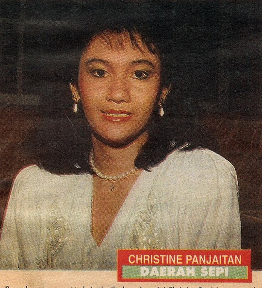 Mamaku Christine Panjaitan Tobing, sepi didaerah