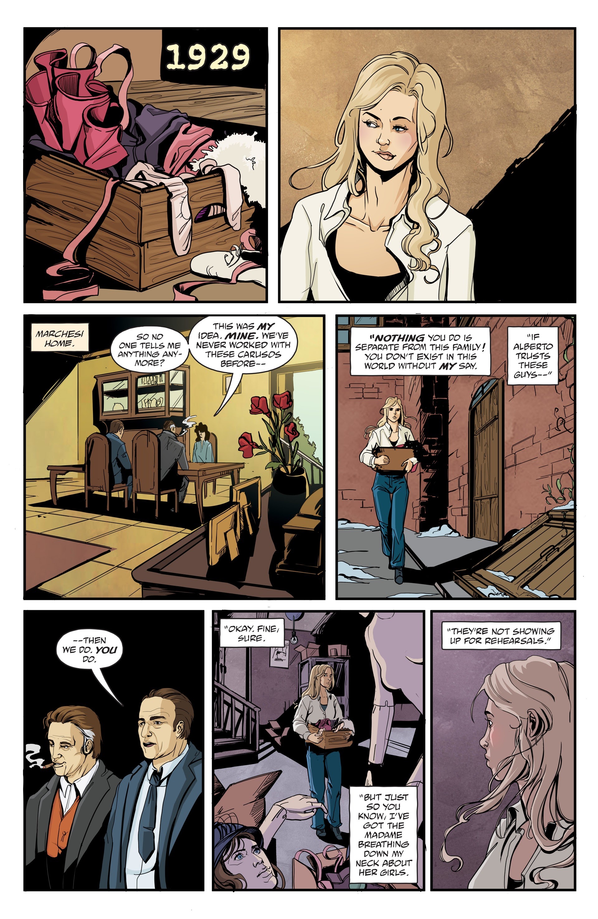 Read online Mafiosa comic -  Issue # TPB - 81