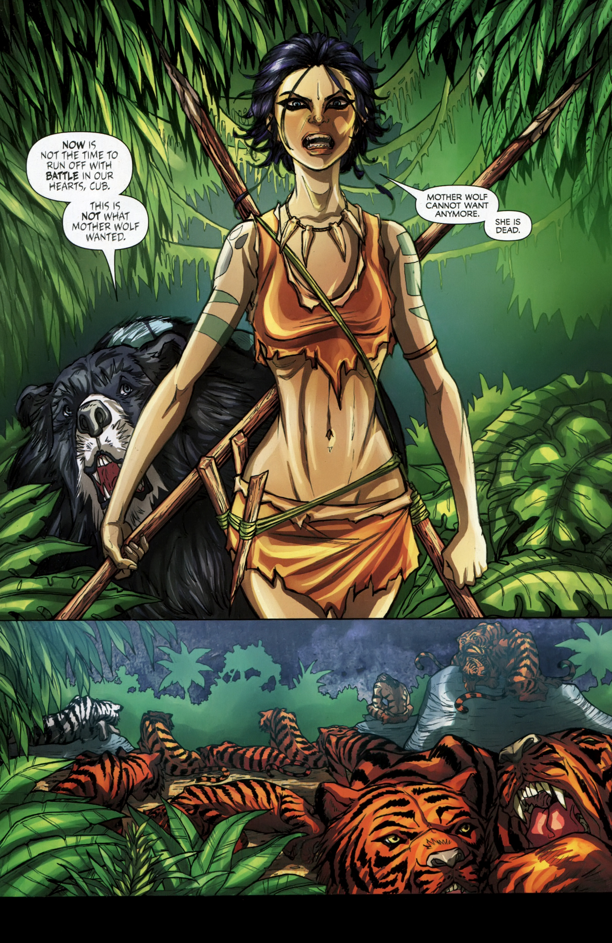 Read online Grimm Fairy Tales presents The Jungle Book comic -  Issue #3 - 9