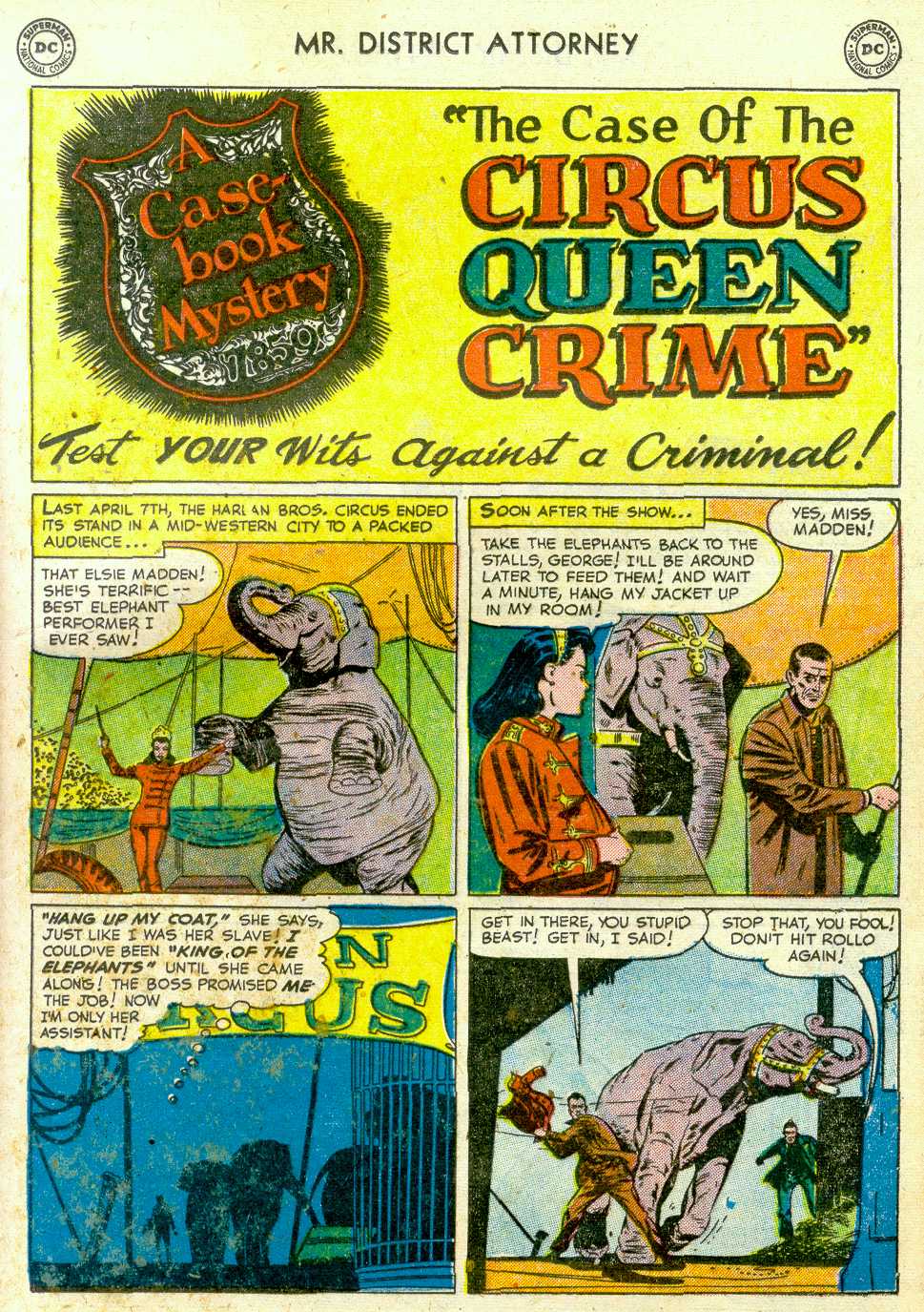 Read online Mr. District Attorney comic -  Issue #24 - 27