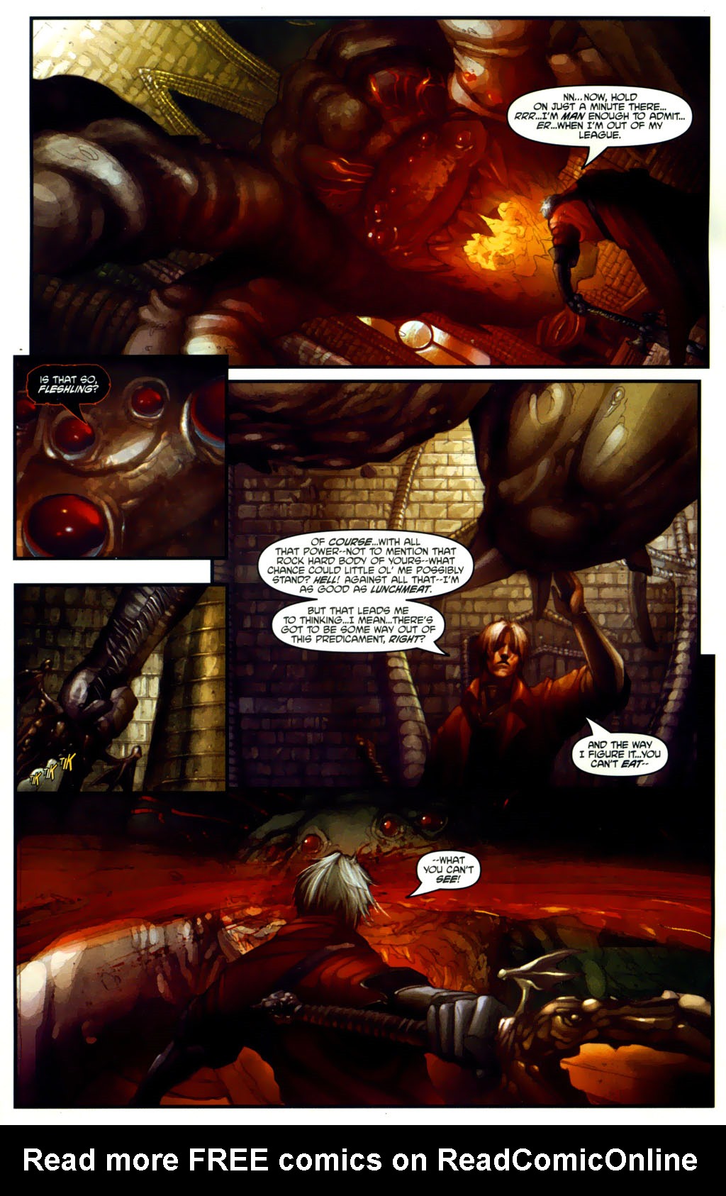 Read online Devil May Cry comic -  Issue #2 - 9