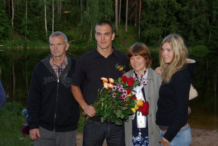 My family on brother´s baptism