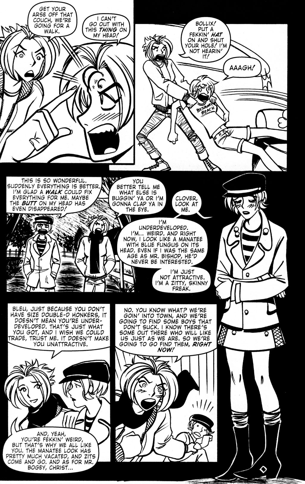 Read online Blue Monday: Painted Moon comic -  Issue #1 - 22