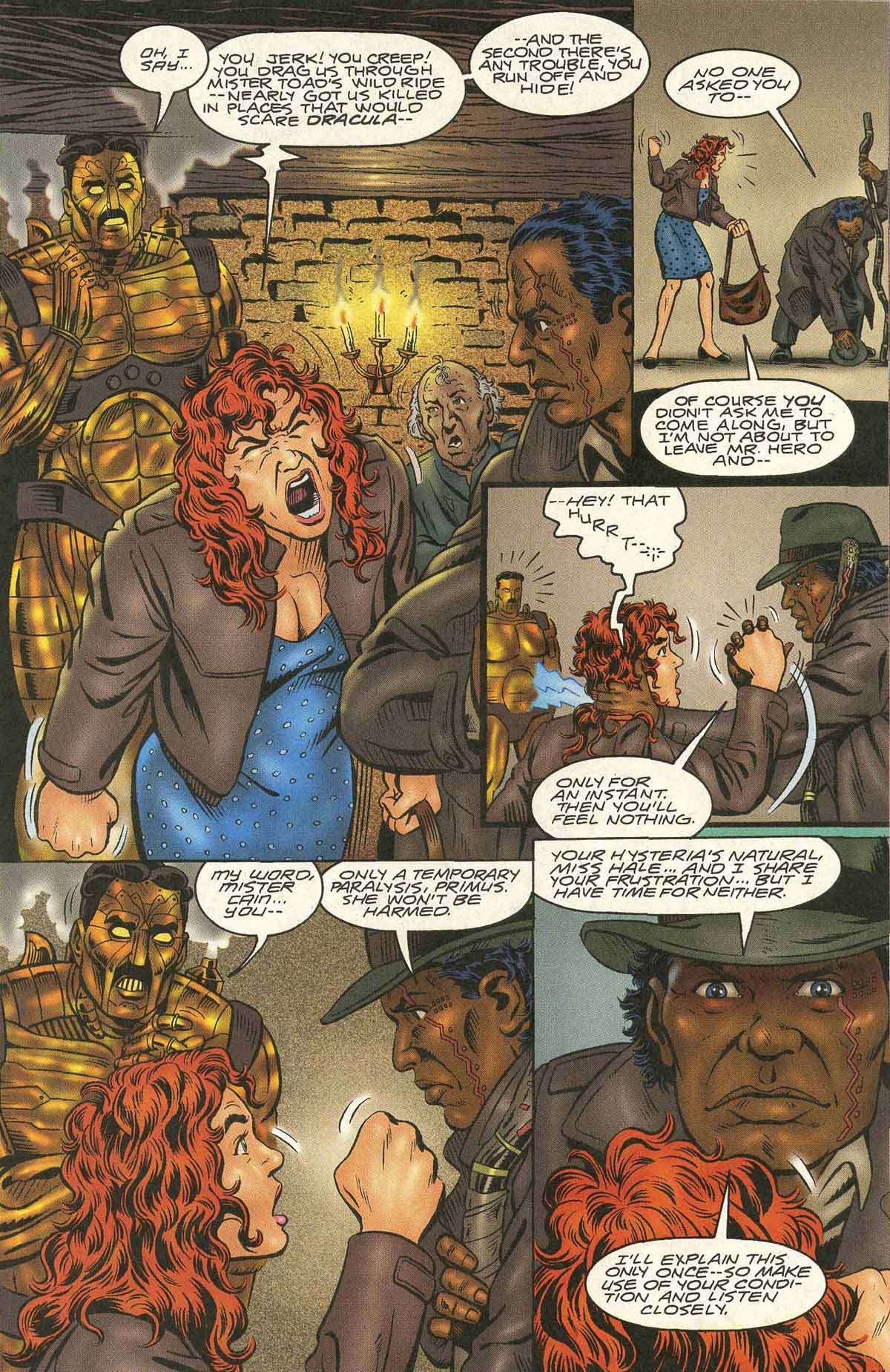 Read online Neil Gaiman's Mr. Hero - The Newmatic Man (1995) comic -  Issue #15 - 14