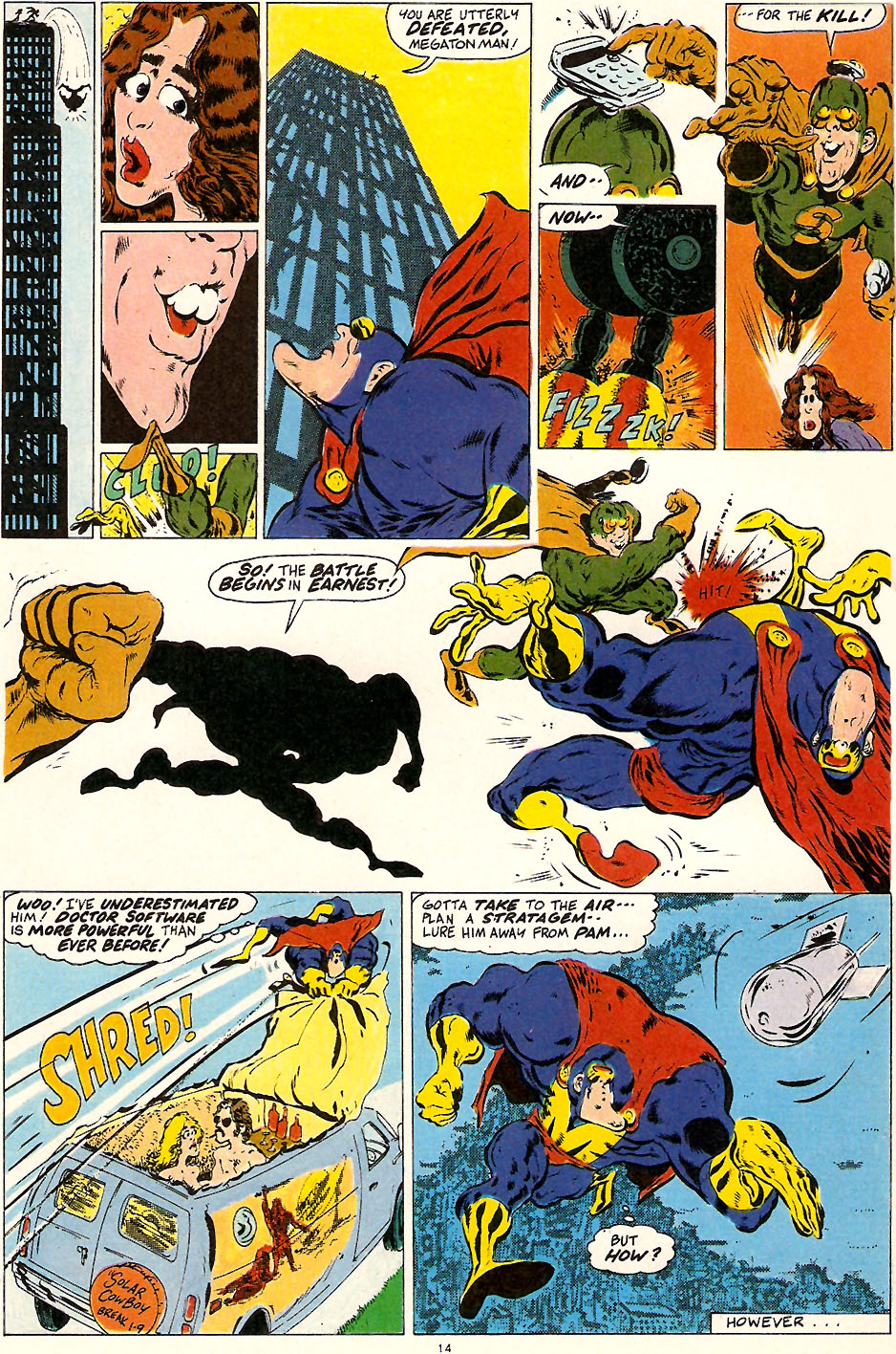 Read online Megaton Man comic -  Issue #1 - 16