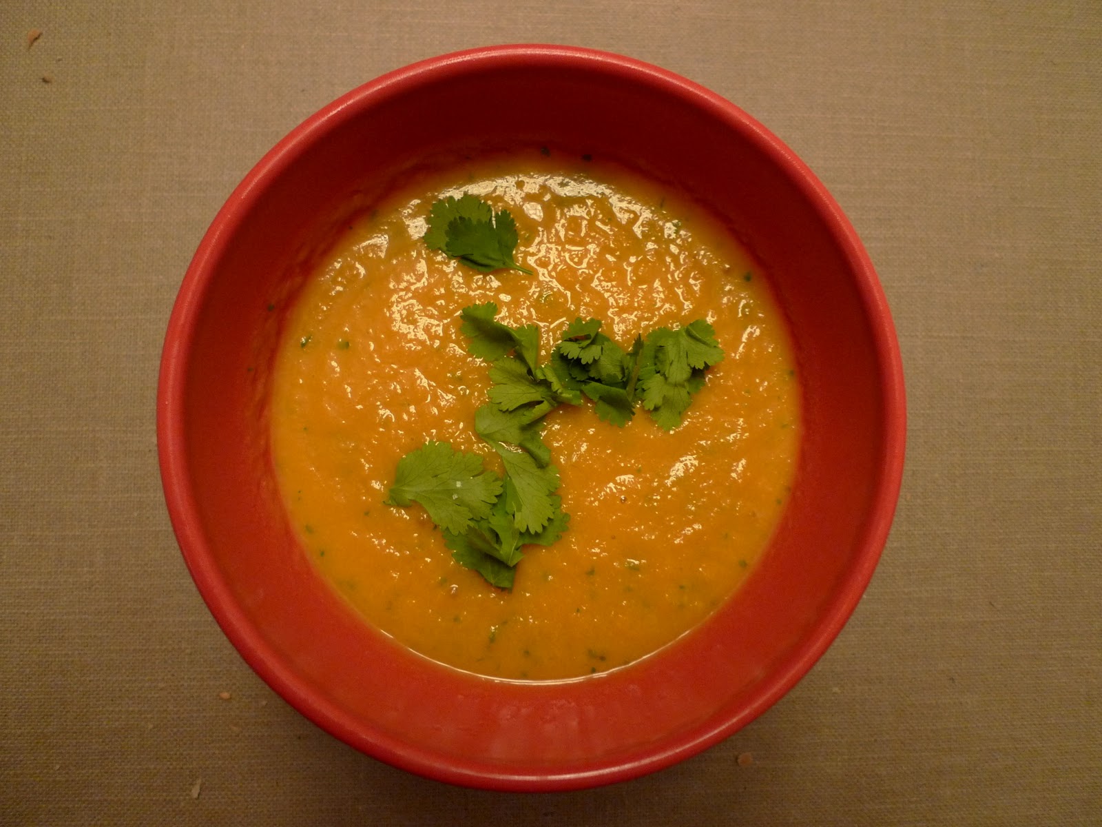 THE NAKED LUNCH Soupe Orange