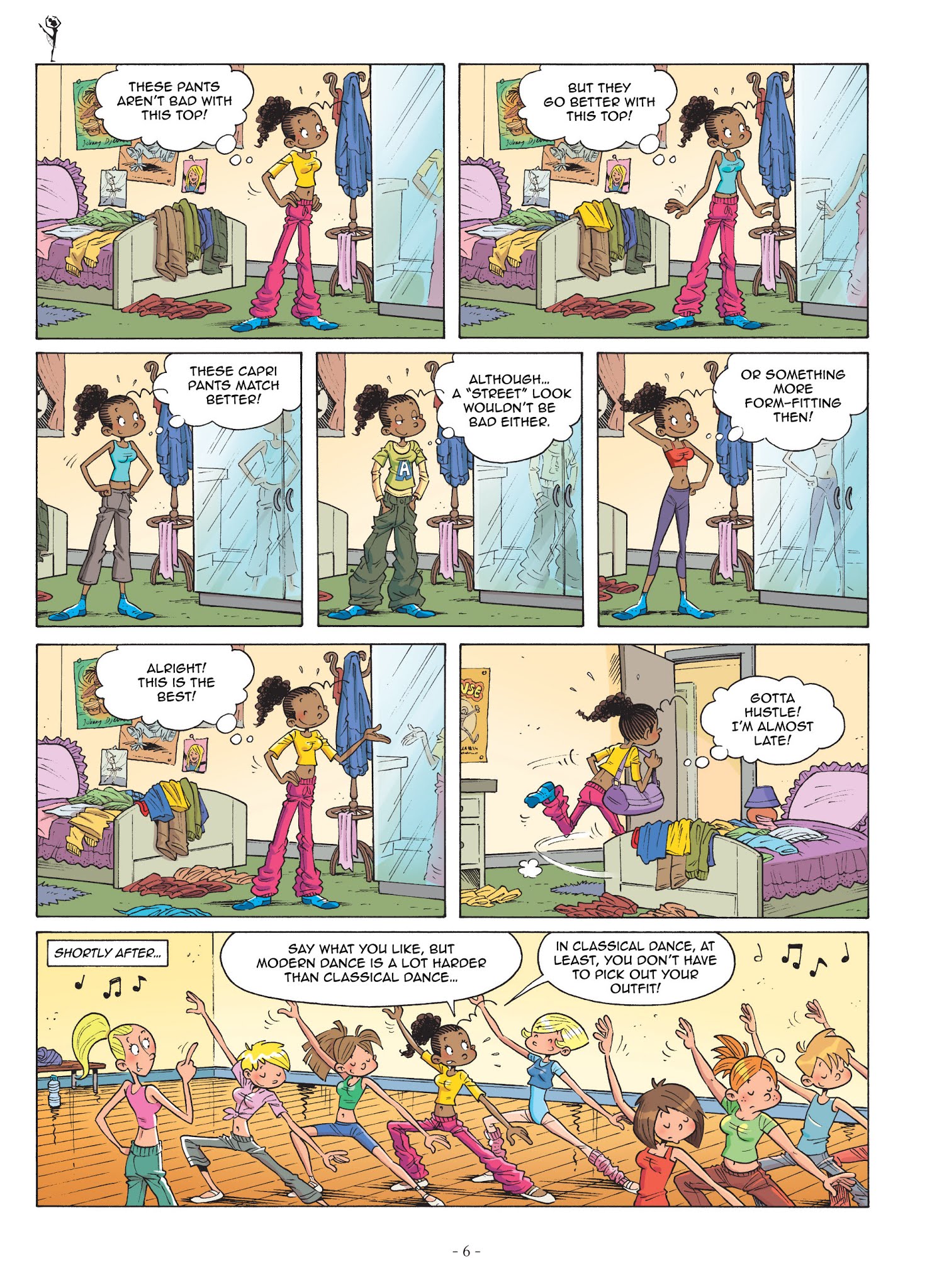 Read online Dance Class comic -  Issue # TPB 1 - 8