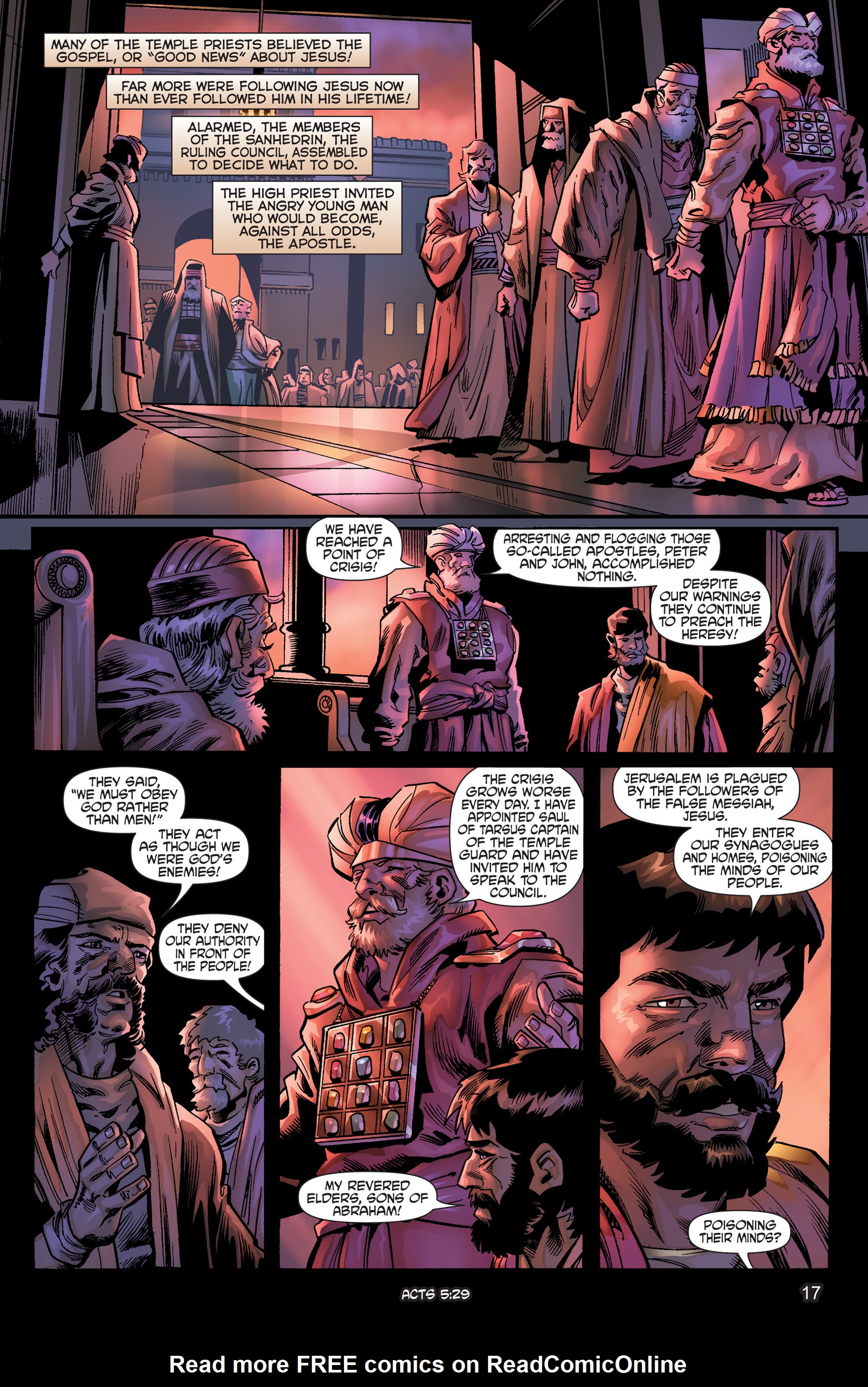 Read online The Kingstone Bible comic -  Issue #10 - 22