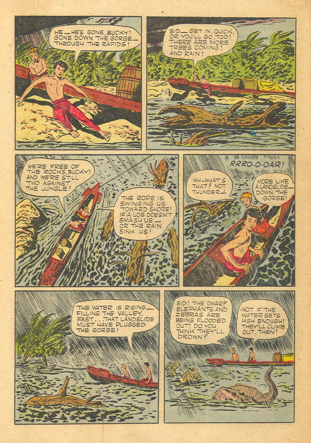 Read online Tarzan (1948) comic -  Issue #19 - 46