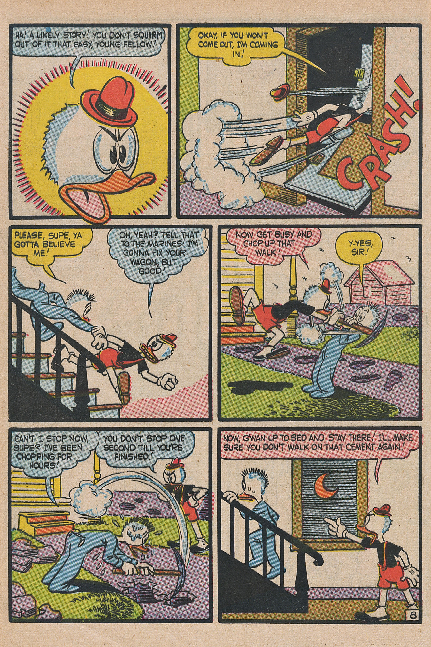 Read online Super Duck Comics comic -  Issue #8 - 10