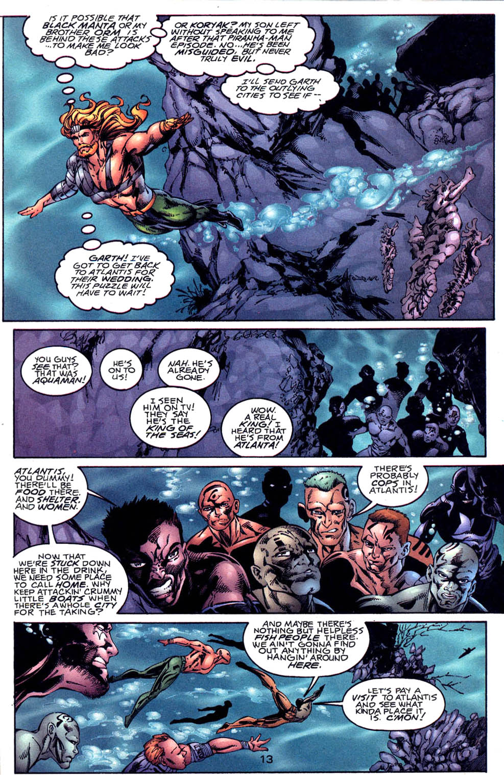 Aquaman (1994) Issue #60 #66 - English 14