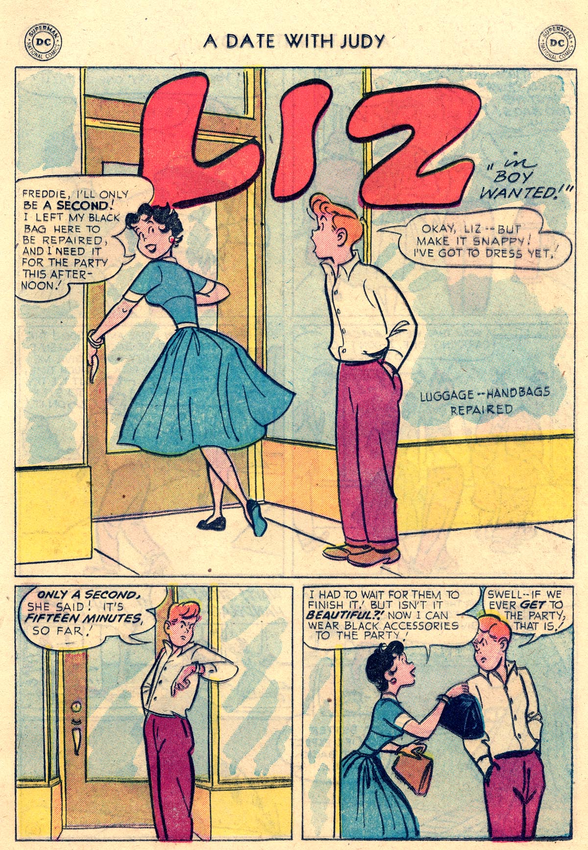Read online A Date with Judy comic -  Issue #53 - 19