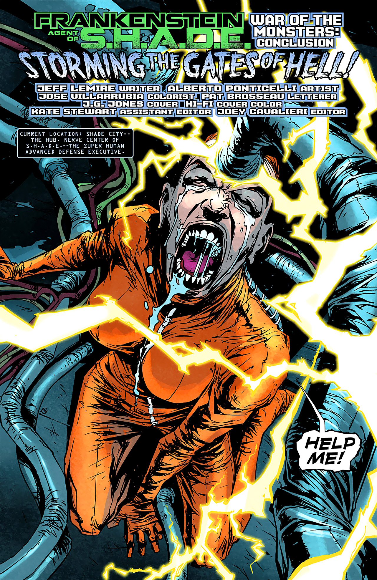 Read online Frankenstein, Agent of S.H.A.D.E. comic -  Issue #4 - 2