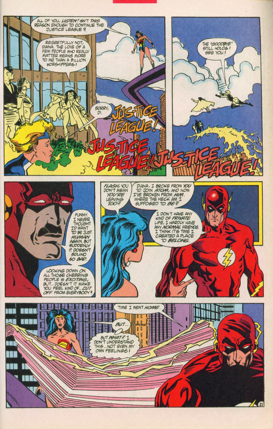 Read online Justice League International (1993) comic -  Issue #67 - 22
