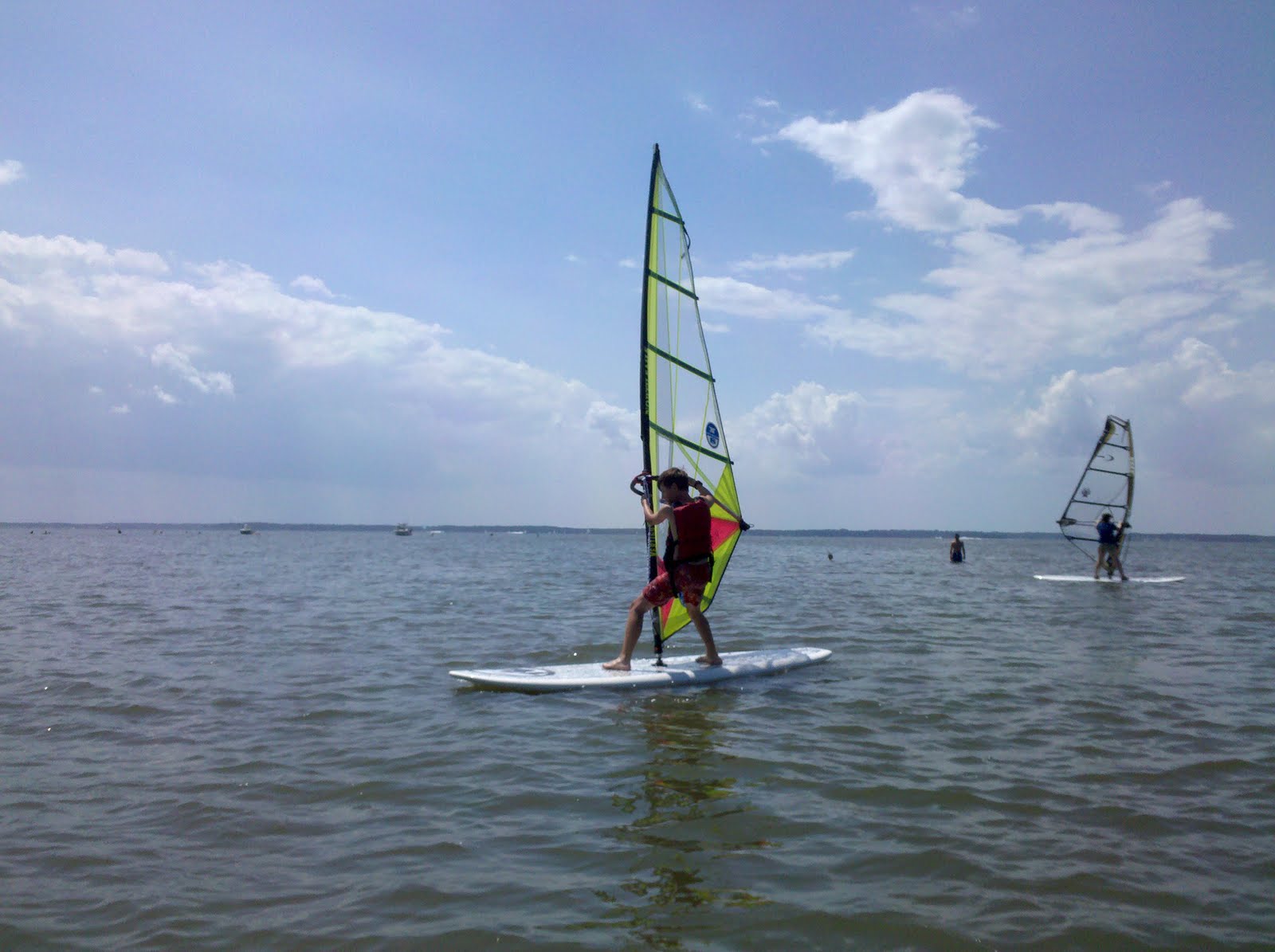 Live to Sail and SUP Windsurfing LessonsLearn To Windsurf With