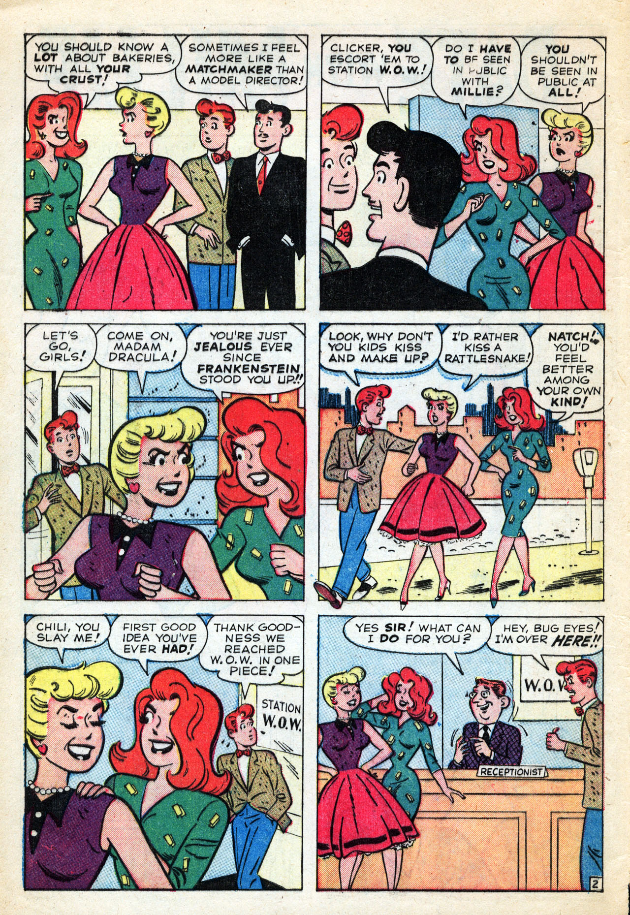 Read online A Date with Millie (1959) comic -  Issue #2 - 4