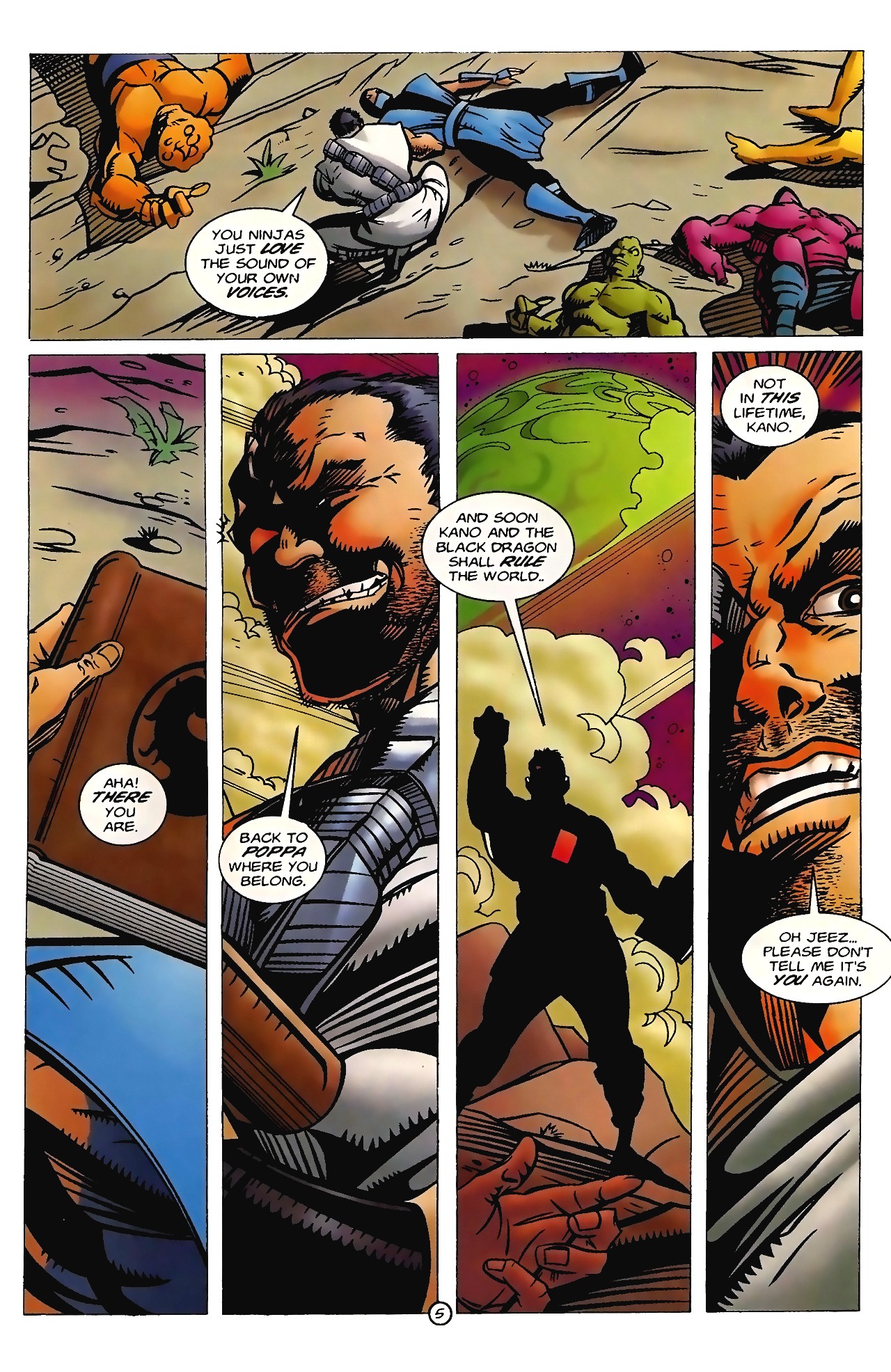 Read online Mortal Kombat (1994) comic -  Issue #6 - 6