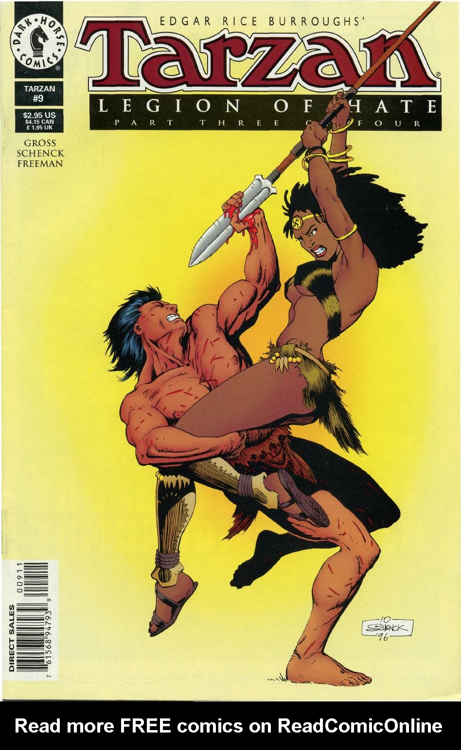 Read online Tarzan (1996) comic -  Issue #9 - 1